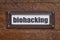 Biohackin tag - file cabinet tag