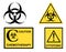 Biohazard Cytotoxic and Chemotherapy symbols