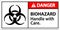 Biohazard Danger Label Biohazard, Handle With Care