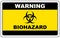 Biohazard, danger sign warning