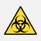 Biohazard symbol. Biological warning