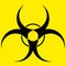 Biohazard symbol. Logo