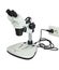 Biological microscope  on a white background