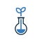 Biological, science icon. Simple editable vector illustration