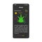 Biology science smartphone interface vector template. Mobile app page black design layout. Photosynthesis description
