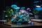 Bioluminescent Desk Organizers Living Organizational Aids