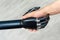 Bionic arm. Modern prosthetic limbs. High strength carbon fiber products