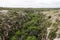 Biopark El Saucillo, imposing view from the top of the aqueduct