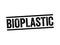 Bioplastic - biodegradable material that come from renewable sources, text concept for presentations and reports