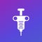 biopsy tool icon, vector design