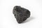 Biotite ore on white background.