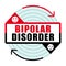 Bipolar disorder icon III. Mental disease.