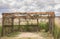 Bird Blind Structure Along Wildlife Drive In Browns Park In Colorado