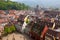 Bird eye view of buildings in Freiburg im Breisgau, Germany