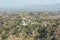 Bird eye view of fields from Kumbhalgarh palace