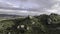 A bird eye view of Green field landscape