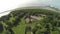 Bird eye view of Panama Viejo Ruins