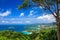 Bird eye view of Phuket viewpoint in Thailand