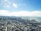 Bird eye view Russian Hill and North Beach in San Francisco, Cal