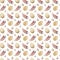 Bird feathers repeating background, feather seamless pattern, easter eggs, gentle spring background, pastel colors scrapbook paper
