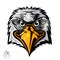 Bird head logo for any sport team eagles isolated