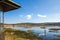 Bird hide, Leighton Moss RSPB, Lancashire, England