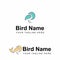 Bird logos with different shapes in general