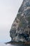 Bird mountain at Runde from sea below