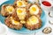 Bird nest Easter recipe - meat nests , baked minced meat cutlet
