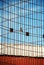 Bird perched on corn crib