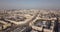 Bird`s eye aerial view of Victory Square in central Minsk, Belarus