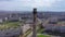 Bird`s-eye view of the chimney