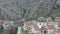 Bird`s-eye view of Old Kotor town