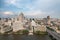 Bird\'s Eye View of residential riverside in Bangkok