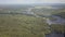 Bird`s-eye view of the river and the ship`s locks