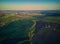 A Bird`S Eye View To The Forest With Green Plantings