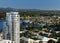 Bird`s Eye View To Nerang River In Surfers Paradise Gold Coast Queensland Australia