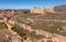 Bird's eye view of town and castle of Berlanga de Duero