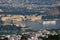 Bird`s eye view of udaipur city, rajasthan, India