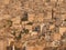 Bird view on arabic city. Middle East