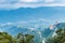 Bird view on the Chinese Chin Swee Pagoda, Genting Highlands