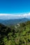 Bird view on the Chinese Chin Swee Pagoda, valley of Genting Highlands