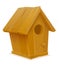 Birdhouse for birds made of wood vector illustration