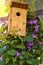 A birdhouse for migrating birds. House for starlings