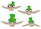 Birdies for a St. Patrick\'s Day