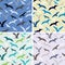 Birds. Abstract seamless pattern