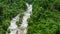 Birds eye view of Aliwagwag Waterfall in Mindanao.