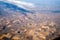 Birds Eye View of Center Pivot Irrigation Farming