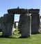 Birds on Stonehenge, England