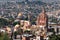 Birdview of San Miguel de Allende, Guanajuato, Mexico